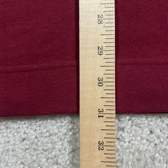 VTG Gap Turtleneck Mens XL* Red Cotton Preppy 90s Sweater Pullover Heavyweight - Picture 5 of 6